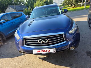 2017 Infiniti QX70, синий, 2600000 рублей, вид 4