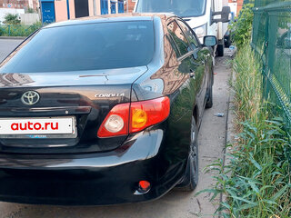 2008 Toyota Corolla X (E140, E150), чёрный, 700000 рублей, вид 4