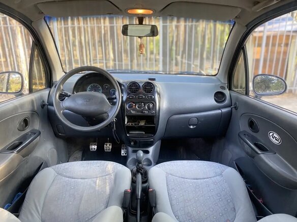 2005 Daewoo Matiz I Рестайлинг, серый, 200000 рублей - вид 5