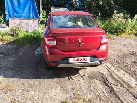 2021 Renault Logan Stepway II Рестайлинг, красный, 1810000 рублей, вид 5