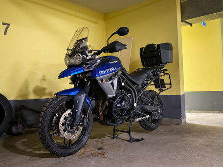 2015 Triumph Tiger 800, синий, 800000 рублей, вид 1