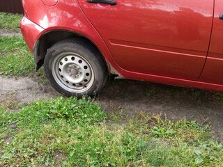 2008 Lada (ВАЗ) Kalina I, красный, 210000 рублей, вид 3