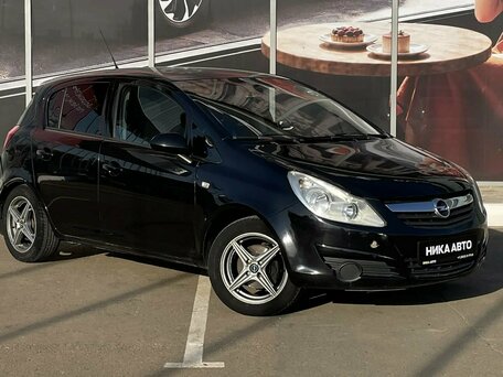 2008 Opel Corsa D, чёрный, 320000 рублей, вид 4