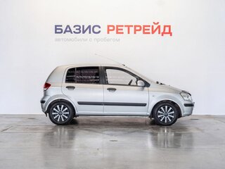 2004 Hyundai Getz I, серебристый, 529000 рублей, вид 4