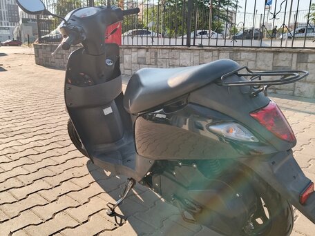 2019 Suzuki Lets 6, чёрный, 80000 рублей, вид 4