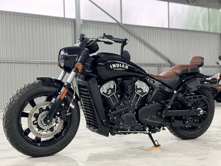 2022 Indian Scout, чёрный, 1450000 рублей, вид 2