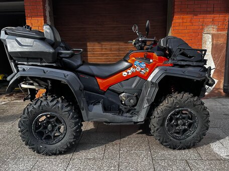 2021 BRP Can-Am Outlander Max XT-P 1000R, оранжевый, 1490000 рублей, вид 2