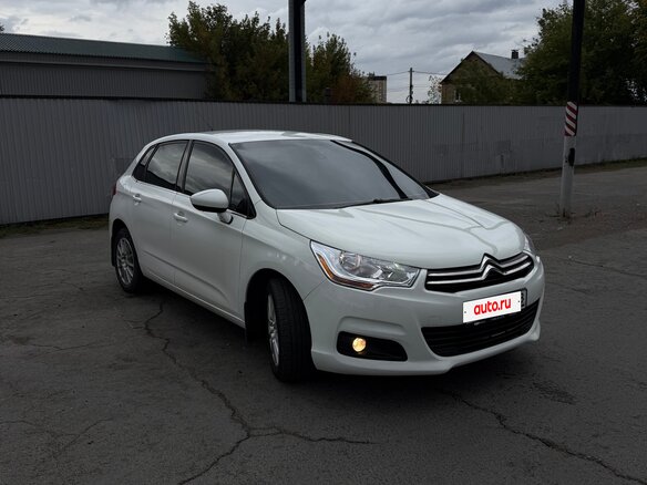 2012 Citroen C4 II, белый, 521000 рублей - вид 1