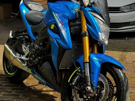 2016 Suzuki GSX-S 1000, синий, 750000 рублей, вид 2
