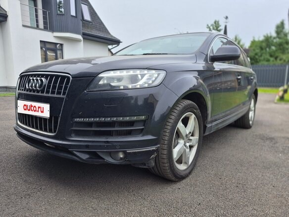 2013 Audi Q7 I (4L) Рестайлинг, чёрный, 1650000 рублей - вид 1