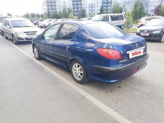 2009 Peugeot 206, синий, 199000 рублей, вид 3