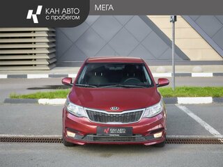 2015 Kia Rio III Рестайлинг, красный, 1080000 рублей, вид 3