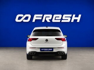 2021 Volkswagen Golf VIII, белый, 2829444 рублей, вид 4