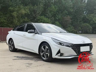 2022 Hyundai Elantra VII (CN7), белый, 1460000 рублей, вид 3