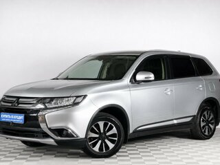 2017 Mitsubishi Outlander III Рестайлинг 2, серебристый, 2399000 рублей, вид 3