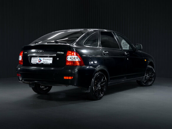 2012 Lada (ВАЗ) Priora I, чёрный - вид 6