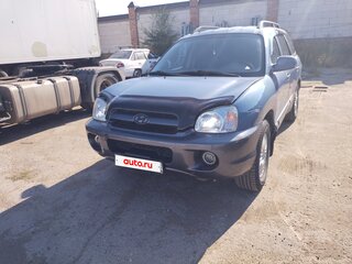 2002 Hyundai Santa Fe I, синий, 390000 рублей, вид 3