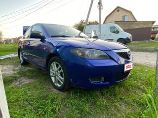 2006 Mazda 3 I (BK) Рестайлинг, синий, 340000 рублей, вид 2