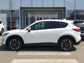 2015 Mazda CX-5 I Рестайлинг, белый, 2020000 рублей, вид 4
