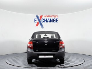 2012 Lada (ВАЗ) Granta I, чёрный, 217000 рублей, вид 5