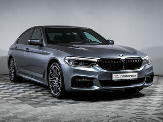 2019 BMW 5 серии 530d xDrive VII (G30/G31/G38), серый, 3752249 рублей, вид 3