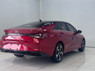 2022 Hyundai Elantra VII (CN7), красный, 1471000 рублей, вид 4