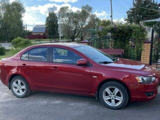 2008 Mitsubishi Lancer X, красный, 1050000 рублей, вид 3