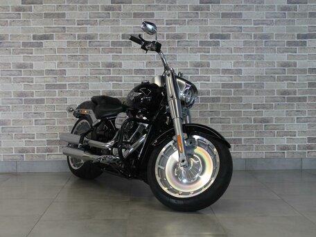 2020 Harley-Davidson Fat Boy, чёрный, 1965000 рублей, вид 4