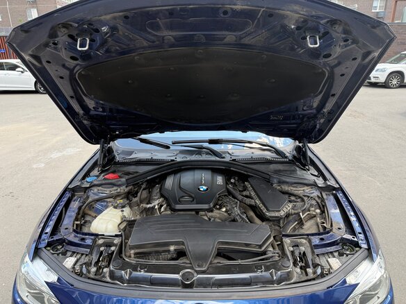 2018 BMW 3 серии 320d VI (F3x) Рестайлинг, синий, 2500000 рублей - вид 12