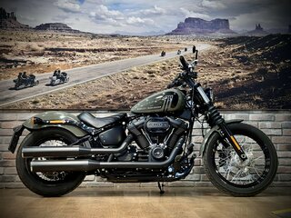 2021 Harley-Davidson Street Bob, зелёный, 1490000 рублей, вид 1