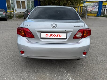 2007 Toyota Corolla X (E140, E150), серебристый, 890000 рублей, вид 4