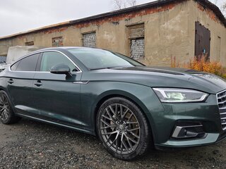 2018 Audi A5 II (F5), зелёный, 2300000 рублей, вид 4