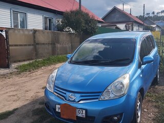 2011 Nissan Note I Рестайлинг, синий, 590000 рублей, вид 1