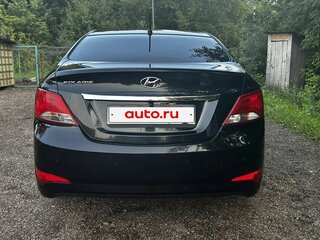 2016 Hyundai Solaris I Рестайлинг, чёрный, 900000 рублей, вид 3