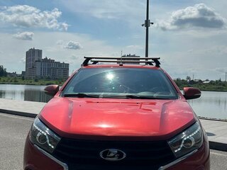 2016 Lada (ВАЗ) Vesta I, красный, 620000 рублей, вид 3