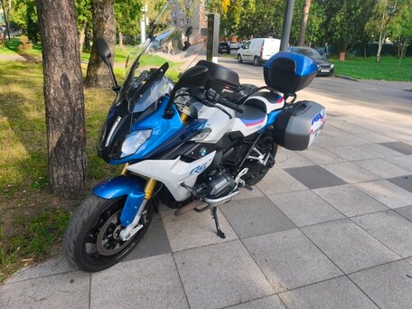 2015 BMW R 1200 RS, синий, 950000 рублей, вид 4