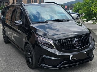 2015 Mercedes-Benz V-Класс Extra Long 220 d экстра длинный III (W447), чёрный, 4200000 рублей, вид 5