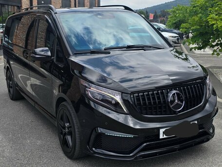 2015 Mercedes-Benz V-Класс Extra Long 220 d экстра длинный III (W447), чёрный, 4200000 рублей, вид 5