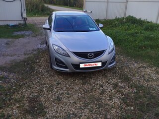2011 Mazda 6 II (GH) Рестайлинг, серебристый, 650000 рублей, вид 1