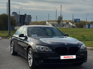 2009 BMW 7 серии 750i xDrive V (F01/F02/F04), чёрный, 1190000 рублей, вид 1