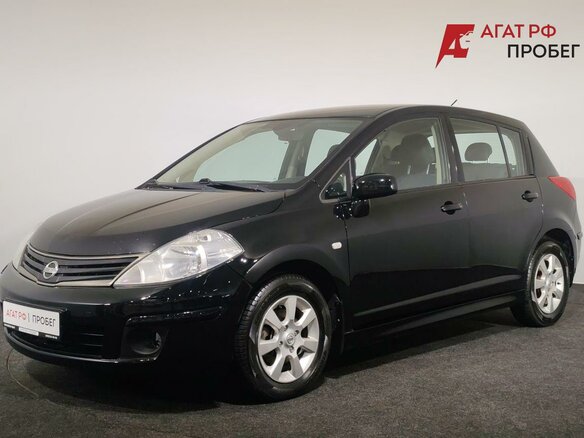 2011 Nissan Tiida I Рестайлинг, чёрный