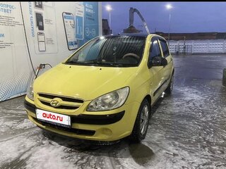 2008 Hyundai Getz I Рестайлинг, жёлтый, 385000 рублей, вид 3