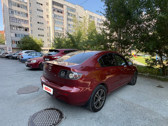 2008 Mazda 3 4-speed I (BK) Рестайлинг, красный, 651000 рублей - вид 12