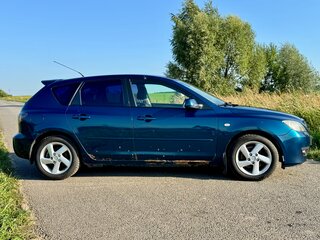2006 Mazda 3 I (BK) Рестайлинг, синий, 430000 рублей, вид 4
