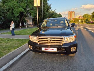 2013 Toyota Land Cruiser 200 Series Рестайлинг 1, чёрный, 3700000 рублей, вид 5