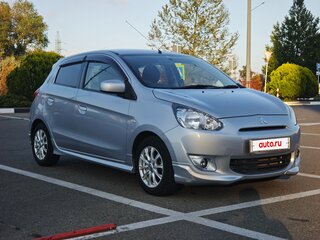 2012 Mitsubishi Mirage VI, серебристый, 580000 рублей, вид 3
