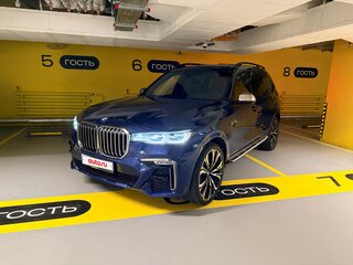 2020 BMW X7 M50d I (G07), синий, 8600000 рублей, вид 3