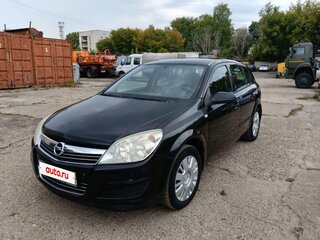 2009 Opel Astra H Рестайлинг, чёрный, 450000 рублей, вид 2