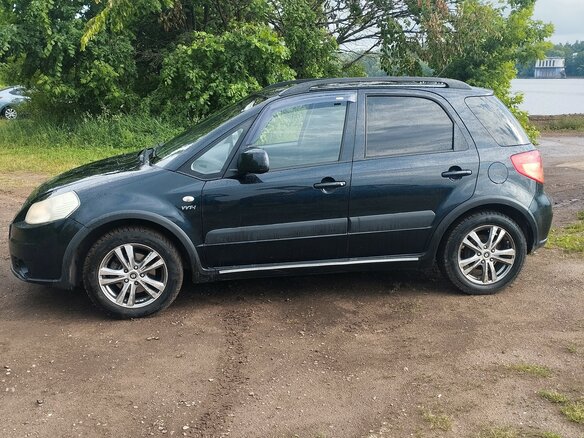 2007 Suzuki SX4 I (Classic), чёрный - вид 9
