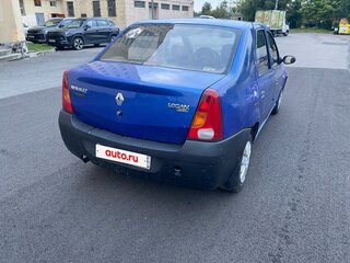 2008 Renault Logan I, синий, 150000 рублей, вид 2